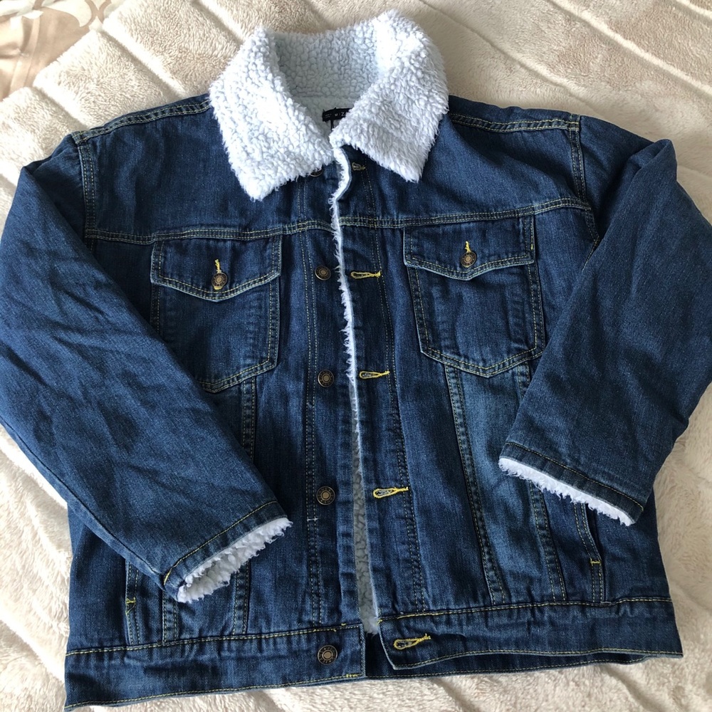 Zaful Cozy Sherpa Jean Jacket